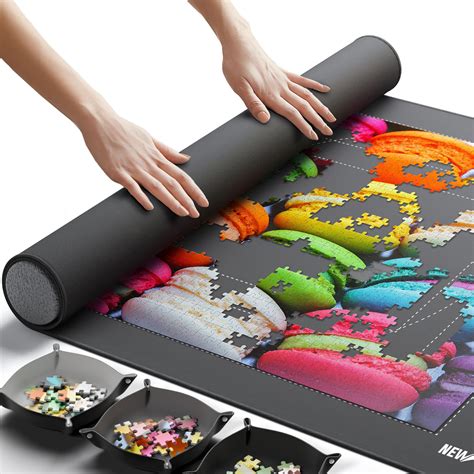 Amazon.com: Newverest Jigsaw Puzzle Mat Roll Up, Saver Pad 39.4” x 23.6 ...