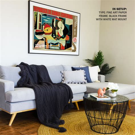 Mandolin and guitar by Picasso Painting & Wall Art Print by Pablo ...