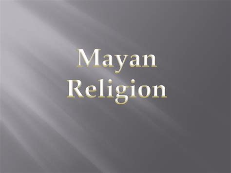 Mayan Religion 的图像结果