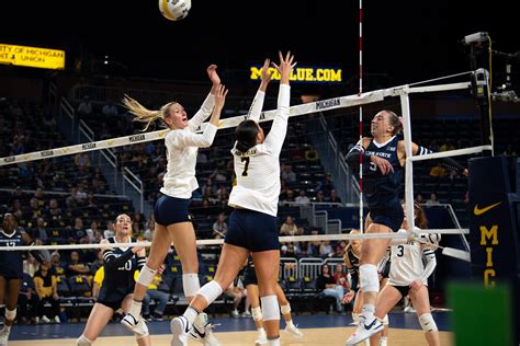 Michigan volleyball's growth shines despite loss versus Penn State