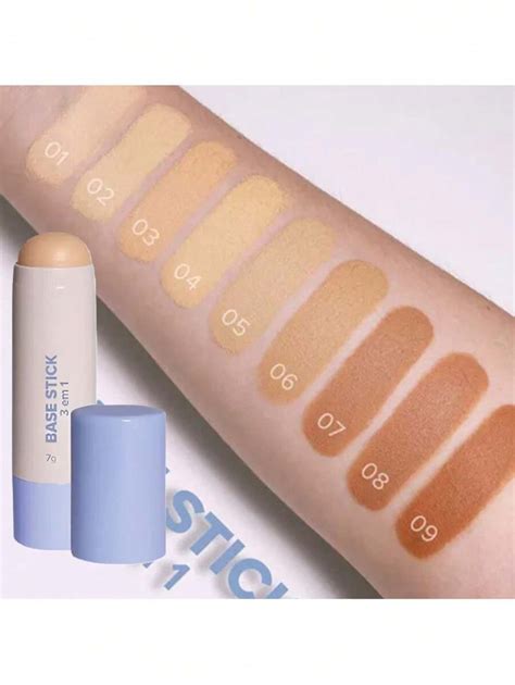 Base Bastão Stick 3 Em 1 Corretivo Contorno E Base Miss Lary | SHEIN Brasil