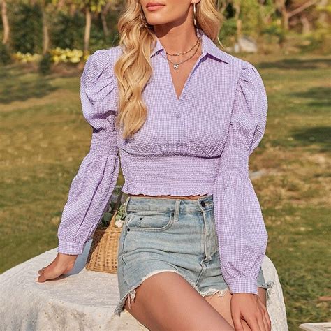 Isa Statement Blouse – TrenBee
