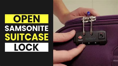 Image result for Samsonite Lock Troubleshooting