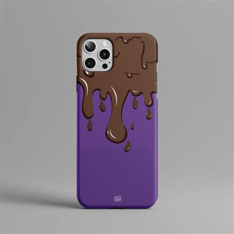 Retro Dairy Milk Chocolate Drip | Hard Phone Case – Fully Filmy