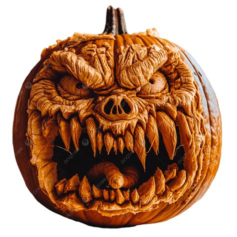 Angry And Scary Pumpkin Carving For Halloween, Pumpkin, Carving ...