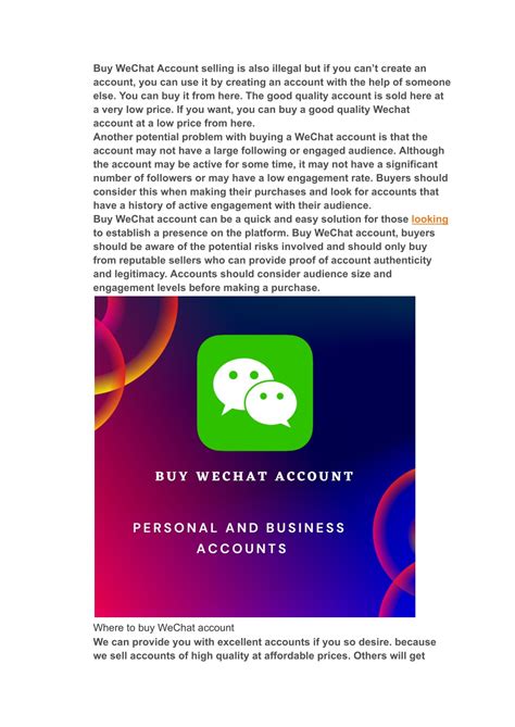 PPT - Buy WeChat Account PowerPoint Presentation, free download - ID ...