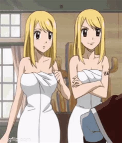 Fairy Tail Lucy Heartfilia GIF - Fairy Tail Lucy Heartfilia Edolas ...