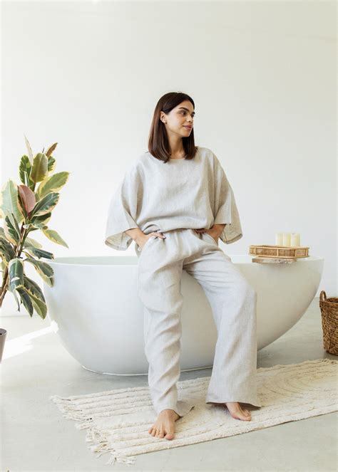 100% ORGANIC AIRY LINEN 2 PIECE CORDSET///OATMEAL – unhattar