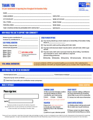 Fillable Online Appreciation and Thank You for Help ... - The Balance ...