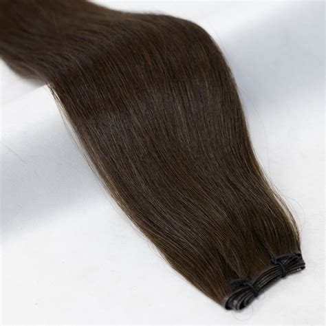 2 Dark Brown Hair Extensions – Weft, Tape & Nano Tip | Mane Attraction ...