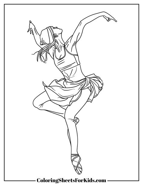 African Dance Coloring Pages 25 Ballet Coloring Pages PDFs (Free To