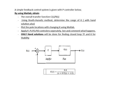 Image result for Control System Feedback MATLAB Lab Manual Ee