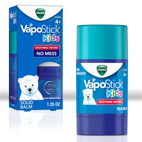 VapoStick™ Kids, Non-Medicated Soothing Solid Balm | Vicks