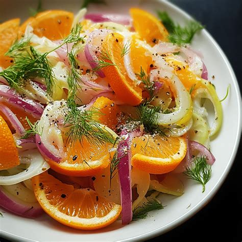 Fennel and Orange Salad: A Fresh and Flavorful Mediterranean Delight ...