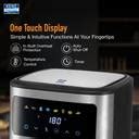KENT Digital Air Fryer 6.5L |600W,Bake,Grill & Roast,Up To 80% Less Oil ...