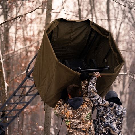 Rivers Edge® LD204 Lockdown™ 2-Man Ladder Stand – Rivers Edge® Treestands