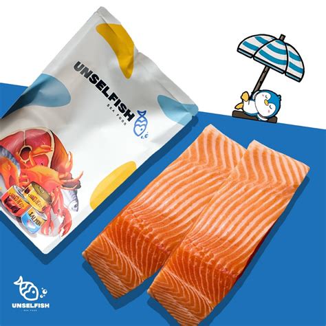 Jual Wild Caught Pacific Salmon Premium Sashimi Grade Fillet / Ikan ...