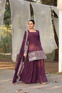 GRADEN ENTERPRISE Women Kurti Sharara Dupatta Set - Buy GRADEN ...