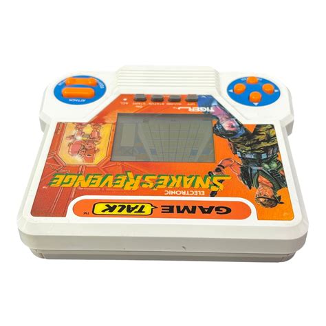 Vintage Tiger Electronics Game Talk Electronic Snakes Revenge Handheld Game