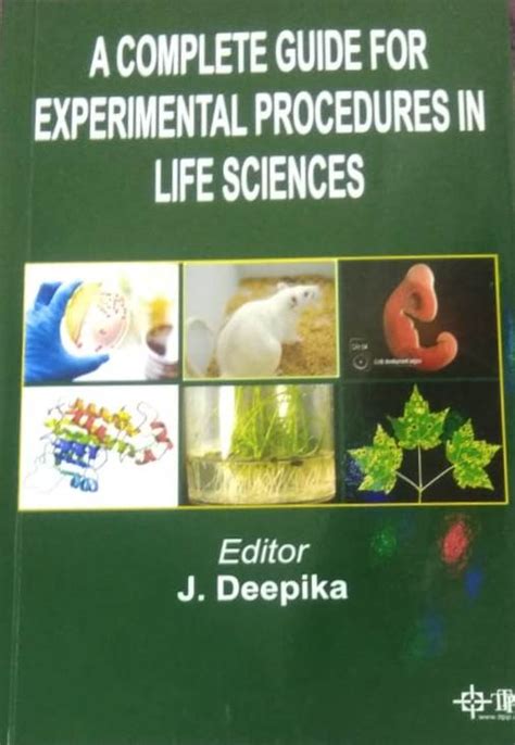 A COMPLETE GUIDE FOR EXPERIMENTAL PROCEDURES IN LIFE SCIENCES - Indian ...