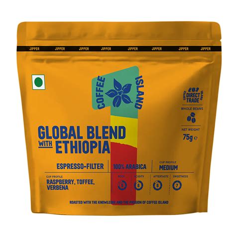 Global Blend Ethiopia (Beans) – Coffee Island