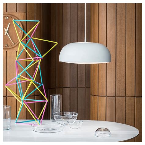 NYMÅNE pendant lamp, white, 40 cm (16") - IKEA