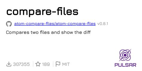 Comparing Files 的图像结果