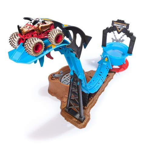 Monster Jam Mud Blasters Monster Mutt Dalmatian Dunk Tank Playset - Kmart