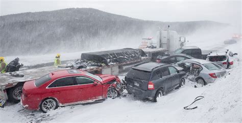 Powerful Winter Storm Causes 100+ Vehicle Pile-up on I-85 in Oregon ...