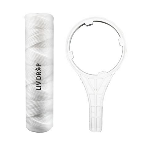 Liv Drop - PreRO Prefilter Yarn Wounded Filter Cartridge Ro 10 Inch ...