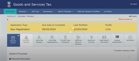 GST Registration Process