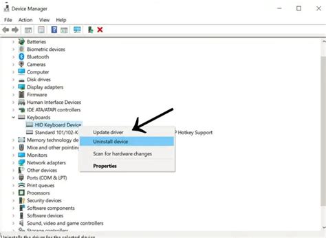 Device Manager Keyboard 的图像结果