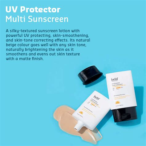 UV protector multi sunscreen+ SPF50+ / PA++++ – belif India