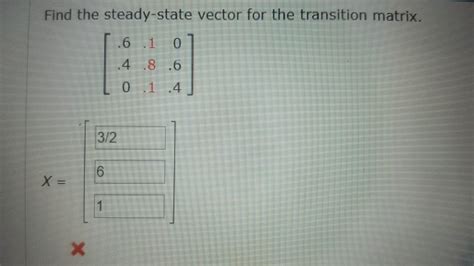 Image result for Steady State of Transition Matrix