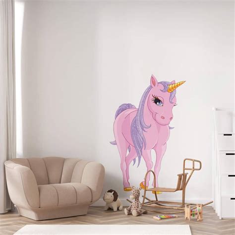 Unicorn Glamour Wall sticker | wall-art.com
