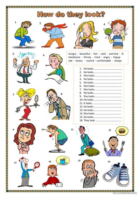 How Do They Look Worksheet 的图像结果