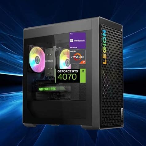 Lenovo Legion Ryzen 7 RTX 4070 Super Premium Gaming Desktop. AMD Ryzen ...
