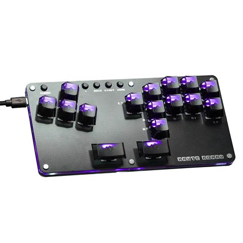 Haute42 Leverless Controller For Arcade Gaming B16 Mechanical Switches ...