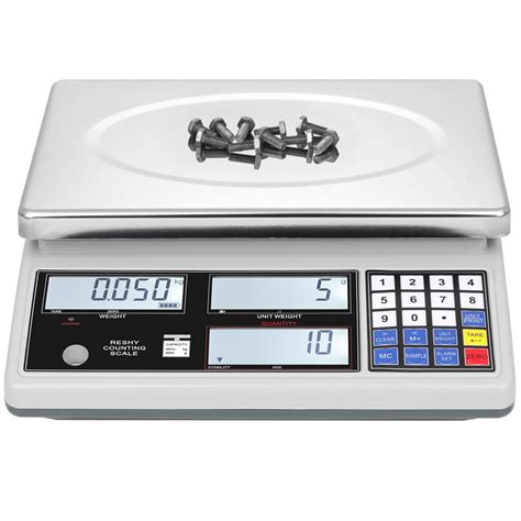 RESHY Industrial Counting Scale 30kg/66lb, 1g : Amazon.in: Office Products