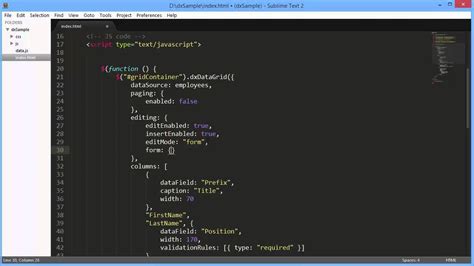 DevExtreme DataGrid CSS 的图像结果