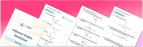 Image result for Adjacent Angles Worksheet