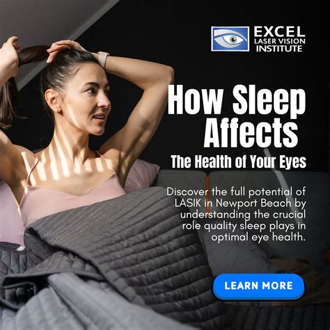 How Sleep Affects the Health of Your Eyes | Excel Eye