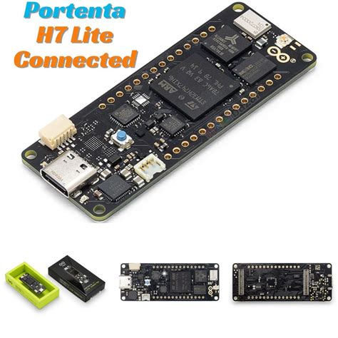 Arduino Portenta H7 Dual-Core IoT Board – WiFi, Bluetooth, AI Ready