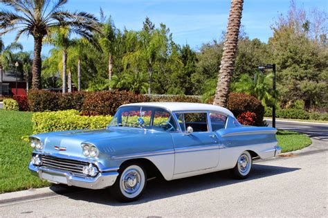All American Classic Cars: 1958 Chevrolet Biscayne 2-Door Sedan