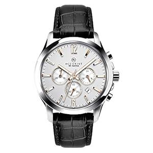 Buy Accurist Mens Japanese Quartz Sports Chronograph Watch, 50m Water ...