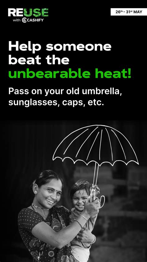 Cashify Reuse Campaign: Help Someone Beat The Unbearable Heat - Cashify
