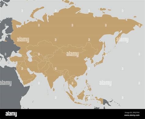 Asia Map No Labels 的图像结果