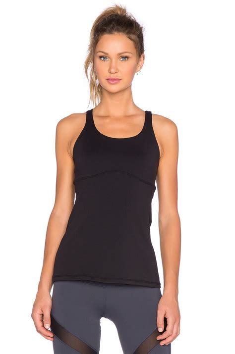 Rese Melanie Tank in Black & Black | REVOLVE