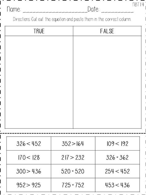 Image result for Comparing Numbers 3rd Grade