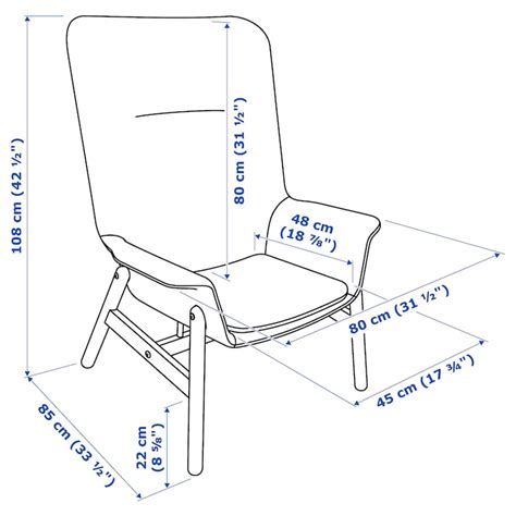 VEDBO high-back armchair, Gunnared light brown-pink - IKEA